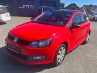Gebraucht VW Polo Trendline 75 PS (55 kW) 2011 Rot Kleinwagen