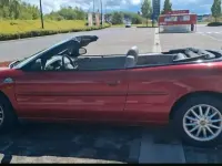Gebraucht Chrysler Sebring Cabriolet 203 PS (149 kW) 2003 Rot Cabrio