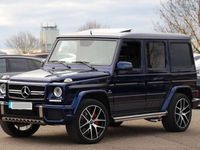 gebraucht Mercedes G63 AMG AMG designo mysticblau EDITION 463