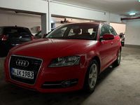 Gebraucht Audi A3 S-Line 140 PS (102 kW) 2012 Rot Kleinwagen
