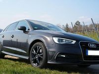 Gebraucht Audi A3 S-Line 184 PS (135 kW) 2014 Braun Limousine