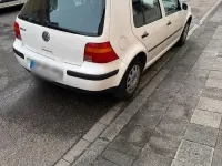 Gebraucht VW Golf IV 75 PS (55 kW) 2000 Weiß Kleinwagen