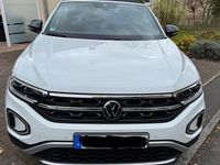 Gebraucht VW T-Roc Cabriolet Style 150 PS (110 kW) 2024 Weiß Cabrio