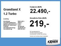 gebraucht Opel Grandland X 1.2 Turbo INNOVATION Navi, LED,