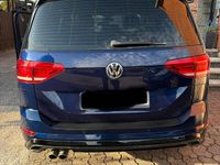 Gebraucht VW Touran R-line 150 PS (110 kW) 2016 Blau Van / Kleinbus