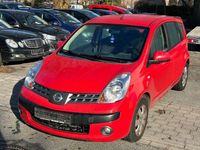 Gebraucht Nissan Note Acenta 88 PS (64 kW) 2007 Rot Kleinwagen