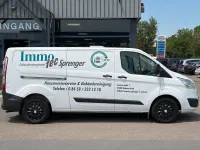 Gebraucht Ford Transit Custom Trend 155 PS (114 kW) 2015 Weiß Van / Kleinbus