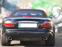 Usata Jaguar XKR 363 CV (266 kW) 2002 Nero Cabrio