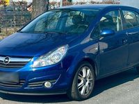 Gebraucht Opel Corsa 60 PS (44 kW) 2009 Blau Kleinwagen