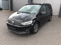 Gebraucht VW Touran Sound 116 PS (85 kW) 2017 Schwarz Van / Kleinbus