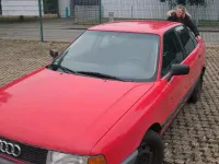 Brugt Audi 80 75 HK (55 kW) 1990 Rød Sedan