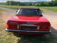Gebraucht Mercedes 560 231 PS (169 kW) 1987 Rot Cabrio