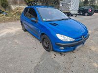 Gebraucht Peugeot 206 99 PS (72 kW) 2003 Blau Kleinwagen