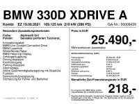 Gebraucht BMW 330 Sport Line 286 PS (210 kW) 2021 Weiß Kombi