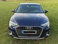 Gebraucht Audi A3 Advanced 110 PS (80 kW) 2021 Blau Limousine