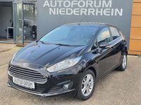 Gebraucht Ford Fiesta Titanium 125 PS (91 kW) 2017 Iridiumschwarz metallic Limousine