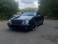 Gebraucht Mercedes CLK200 Avantgarde 136 PS (100 kW) 2000 Blau Cabrio