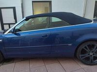 Gebraucht Audi A4 Cabriolet 170 PS (125 kW) 2004 Blau Cabrio