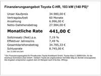 gebraucht Toyota C-HR TEAM DEUTSCHLAND+CARPLAY+TEC-P+SOFORT