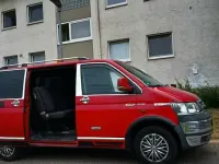 Używany VW Transporter 116 KM (85 kW) 2006 Czerwony Van