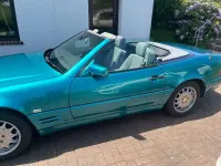 Gebraucht Mercedes SL320 245 PS (180 kW) 1997 Grün Cabrio