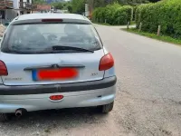 Gebraucht Peugeot 206 75 PS (55 kW) 2001 Blau Kleinwagen