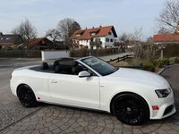Gebraucht Audi A5 Cabriolet S-Line 177 PS (130 kW) 2015 Weiß Cabrio