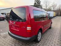 Gebraucht VW Caddy Maxi Trendline 102 PS (75 kW) 2013 Rot Van / Kleinbus