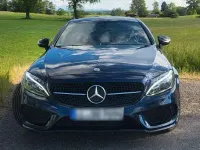 Gebraucht Mercedes C220 AMG 170 PS (125 kW) 2018 Blau Coupé
