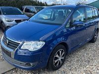 Gebraucht VW Touran Trendline 105 PS (77 kW) 2009 Blau Van / Kleinbus