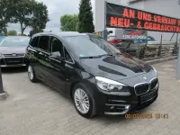 Gebraucht BMW 218 Gran Tourer Luxury Line 150 PS (110 kW) 2016 Schwarz Van / Kleinbus