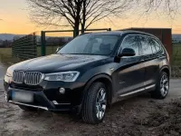 Gebraucht BMW X3 xLine 190 PS (139 kW) 2016 Schwarz SUV
