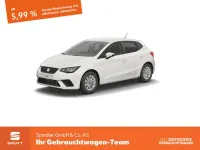 Gebraucht Seat Ibiza Style 116 PS (85 kW) 2024 "candy" weiss Kleinwagen