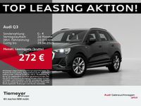 Gebraucht Audi Q3 S-Line 150 PS (110 kW) 2024 Mythosschwarz metallic SUV
