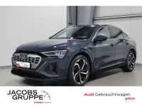 Gebraucht Audi Q8 e-tron S-Line 300 kW (408 PS) 2024 Blau SUV