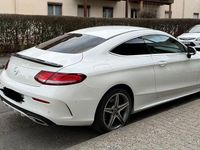 Gebraucht Mercedes C180 AMG 156 PS (114 kW) 2016 Weiß Coupé