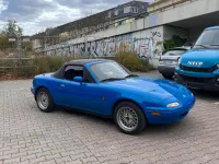 Gebraucht Mazda MX5 116 PS (85 kW) 1993 Blau Cabrio