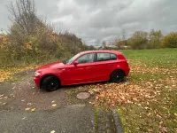 Gebraucht BMW 116 116 PS (85 kW) 2005 Rot Kleinwagen