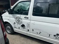Käytetty VW Transporter 102 HP (75 kW) 2014 Valkoinen Van