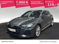 Gebraucht Audi A3 S-line plus 150 PS (110 kW) 2024 6y daytonagrau perleffekt (metallic) Limousine