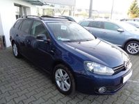 Gebraucht VW Golf VII Match 140 PS (102 kW) 2012 Blau metallic Kombi