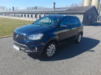 Gebraucht SsangYong Korando 150 PS (110 kW) 2016 Blau SUV