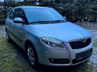 Gebraucht Skoda Fabia 2008 Silber Kleinwagen