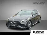 Gebraucht Mercedes C220 AMG line 197 PS (144 kW) 2026 Grau Kombi