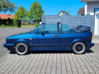 Gebraucht VW Golf Cabriolet 98 PS (72 kW) 1992 Blau Cabrio