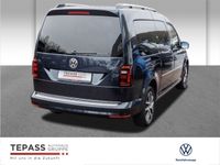 Gebraucht VW Caddy Maxi Highline 131 PS (96 kW) 2020 Blau Van / Kleinbus