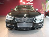 Gebraucht BMW 118 Advantage 136 PS (100 kW) 2017 Schwarz ii/bonnet fluid black Kleinwagen