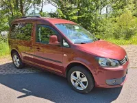 Gebraucht VW Caddy Edition 102 PS (75 kW) 2011 Rot Van / Kleinbus