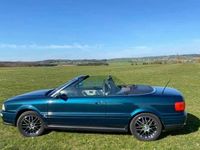 Gebraucht Audi Cabriolet Design 150 PS (110 kW) 1995 Grün Cabrio