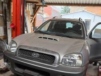 Gebraucht Hyundai Santa Fe 83 PS (61 kW) 2003 Silber SUV